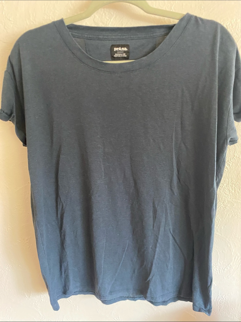 Prana Men’s Slate Blue Short Sleeve Crew Tee